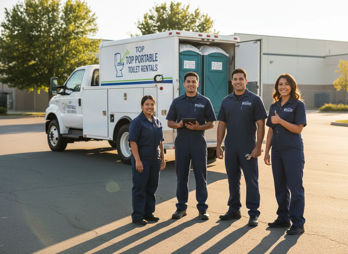 Short Term Porta Potty Rental company in Mitchells, VA